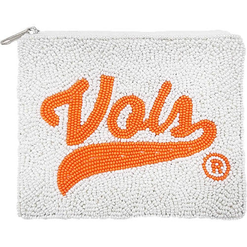 Pizzazz, Inc. - VOLS BEADED POUCH