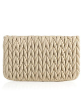 Shiraleah - JODY ZIP POUCH: Ivory