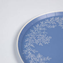 Gatherings by Curated Paperie - Floral Elegance Blue Dinner Plate