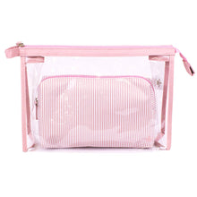 The Royal Standard - Mia Cosmetic Set   Pink   12x8.25x3.5   Set of 2