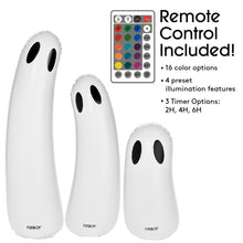 FUNBOY - Light Up Halloween Ghosts, 3 Pack - FUNBOY