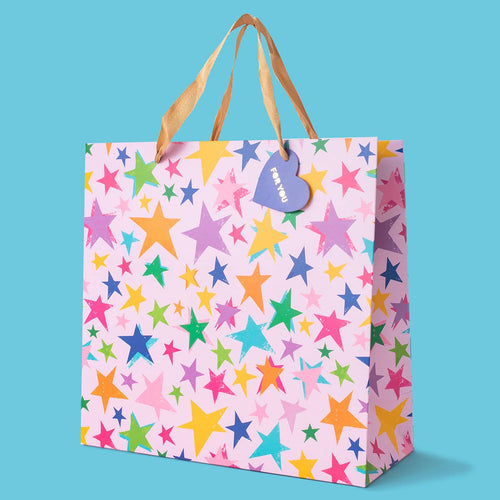 Gift Bags - Stars - Assorted Sizes to Choose From: Large