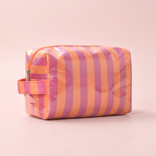TOGGO GOODS - Vibrant Jelly Makeup Pouch: Pink & Blue