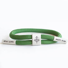 The Prayer I Share - MOVE MOUNTAINS Bracelet, Christian Cord Bracelet
