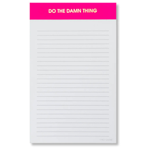 Chez Gagné - Do The Damn Thing - Lined Notepad - Bright Pink - 65 perforated pages - 5x8