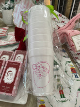 Merry merry styrofoam cups