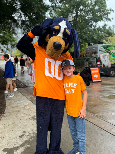 Game Day on Orange Short Sleeve - Youth