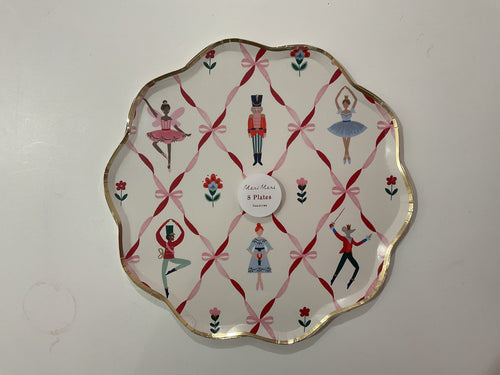Meri Meri Nutcracker Ballet Dinner Plates