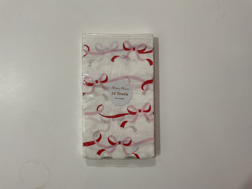 Meri Meri Ribbon Bow Guest Towel