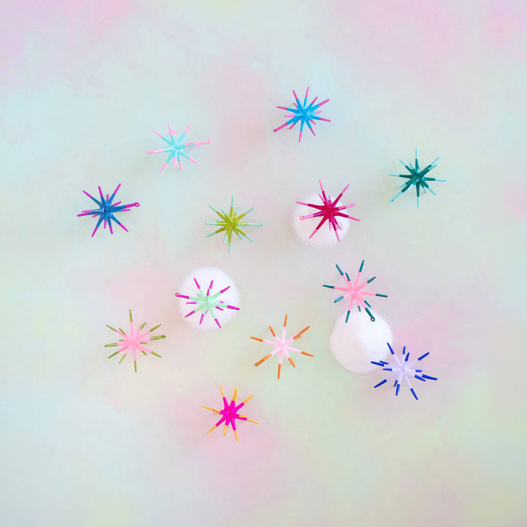 Glitterville - Glitterville Sugar Plum Sparkle Orn, 12 Asst, Glass, 5