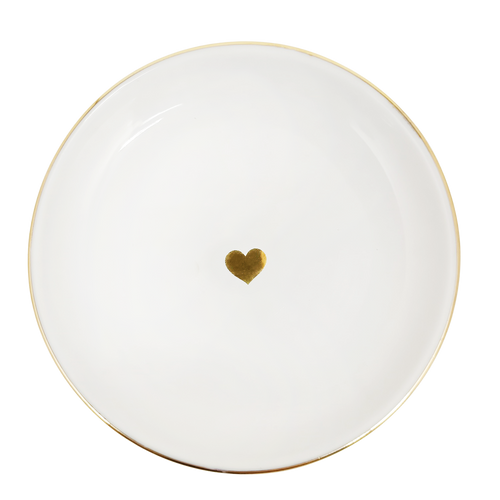 *NEW* Gold Heart Jewelry Dish - Home Decor & Gifts