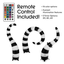 FUNBOY - Black and White Halloween Lawn Snakes
