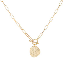 The Royal Standard - Ascension Cross Necklace   Gold   14"