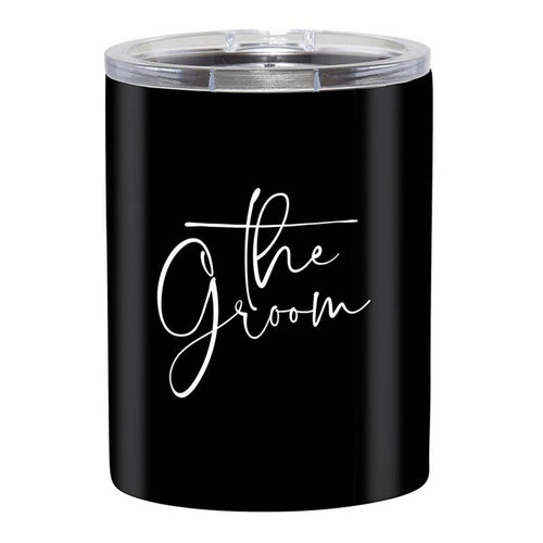 Slant Collections by Creative Brands - Stainless Steel Tumbler - The Groom: 12 oz
