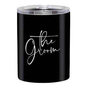 Slant Collections by Creative Brands - Stainless Steel Tumbler - The Groom: 12 oz