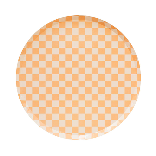 Check It! Dessert Plates - 8 Pk.  Peaches N' Cream