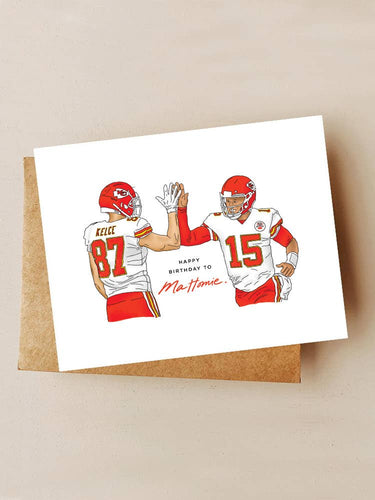 Maddon and Co - Mahomie Football Birthday Card