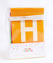 Party Partners - Happy Birthday Felt Banner
