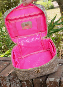 Caroline Hill - Hampton Train Case Champagne Pop: Default