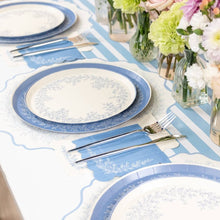 Gatherings by Curated Paperie - Floral Elegance Blue Dessert Plates