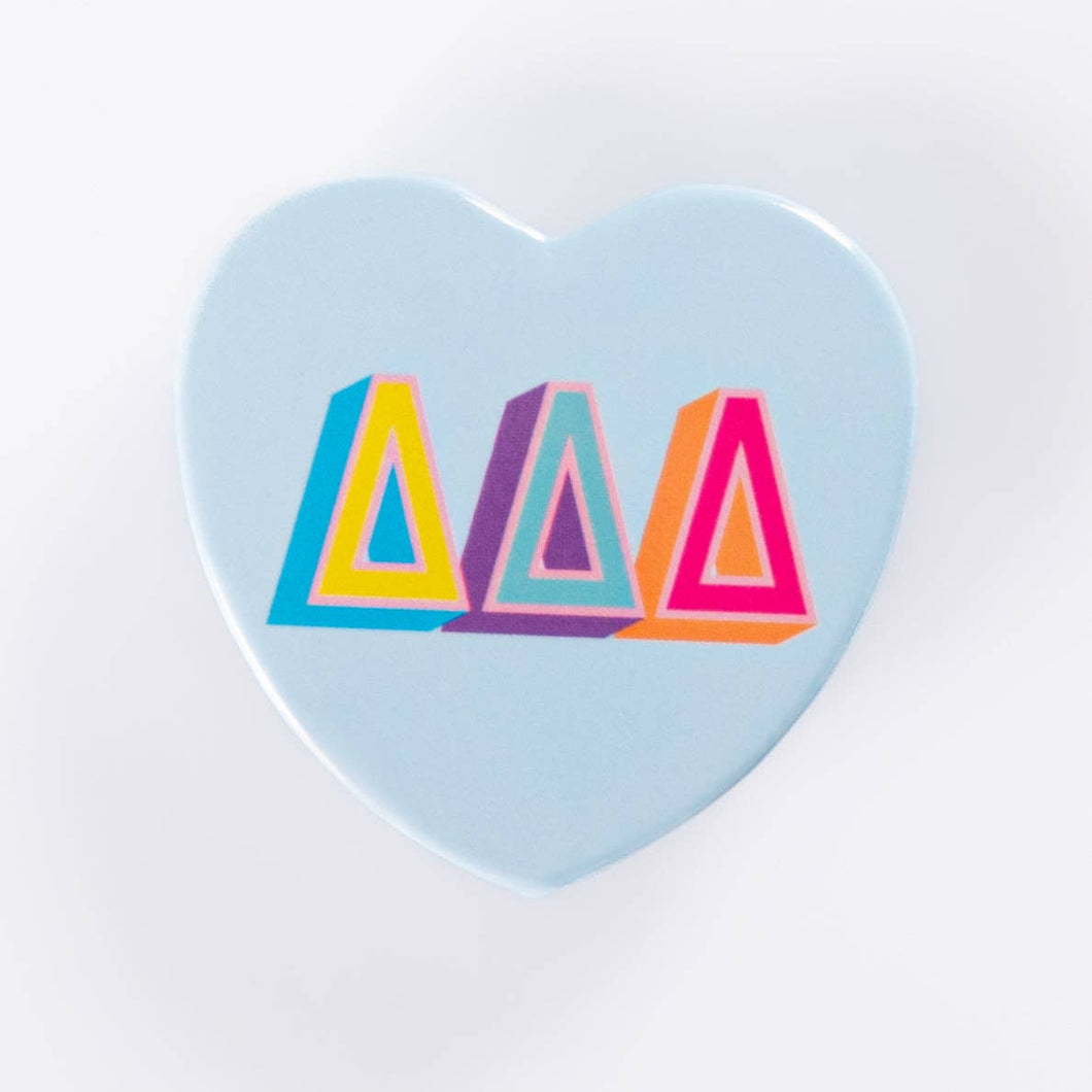 Swag - Heart Buttons: Delta delta delta