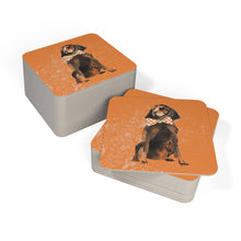 Hey y’all Hound Dog Tennessee Paper Coaster 
