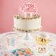 Angle - Acrylic Cake Topper-Happy Bday