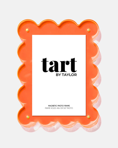 Tart By Taylor - Neon Orange Acrylic Picture Frame