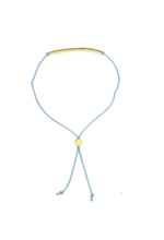 Lucky Feather - 18th Milestone Birthday Bracelet - A Bead for Each Year: Yellow Gold