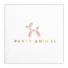 Angle - Foil Beverage Napkins - Party Animal