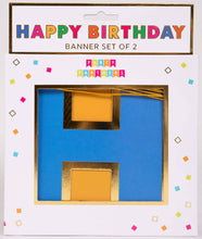 Party Partners - Rainbow Happy Birthday Banner