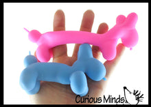 Curious Minds Toys - 1 Scented Balloon Dog Crunchy Sand Filled Stress Ball - Cute