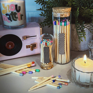 2" Matches + Mini Cloche - Colors of Your Choice + Strikers: Light Green