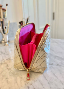 Caroline Hill - Ibiza Small Pouch Champagne Pop: Default