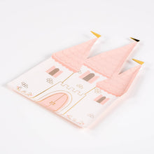 Gatherings by Curated Paperie - PRN25-DP4-Princess Castle Shaped Plates