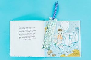 Taylor Elliott Designs - *ON SALE* Bookmark - Blue + Green Confetti