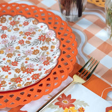 Gatherings by Curated Paperie - Orange Scallop Guest Towels