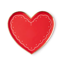 Bonjour Fête - VALENTINE HEART PLATES
