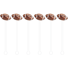 Barrel Down South - Footballs Cocktail Stick Stirrer - Set of 6