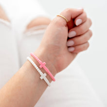 Ryan & Rose - Jesus Bracelets (silicone cross bracelets): Confetti (5 pack) / Small