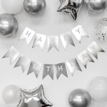 My Mind’s Eye - PLHBD03 - Silver Foil "HAPPY BIRTHDAY" Word Banner