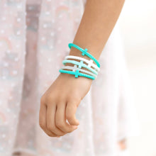 Ryan & Rose - Jesus Bracelets (silicone cross bracelets): Confetti (5 pack) / Small