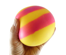 Curious Minds Toys - Jumbo 4" Boxed Striped Soft Doh  Stress Ball - Squishy OT