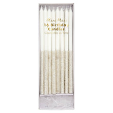 Meri Meri - Silver Glitter Dipped Candles
