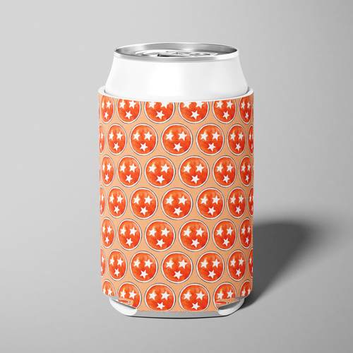 Barrel Down South - Orange Tennessee Tri Star Can Cooler