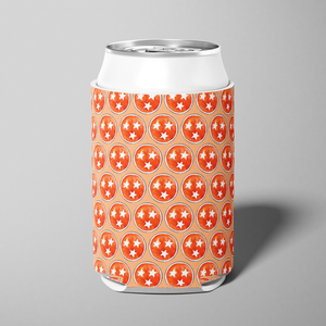 Barrel Down South - Orange Tennessee Tri Star Can Cooler