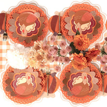 Gatherings by Curated Paperie - Thanksgiving Turkey Shaped Plates