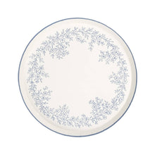 Gatherings by Curated Paperie - Floral Elegance Blue Dessert Plates