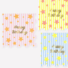 Meri Meri - Bright Star Happy Birthday Large Napkins