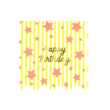 Meri Meri - Bright Star Happy Birthday Large Napkins